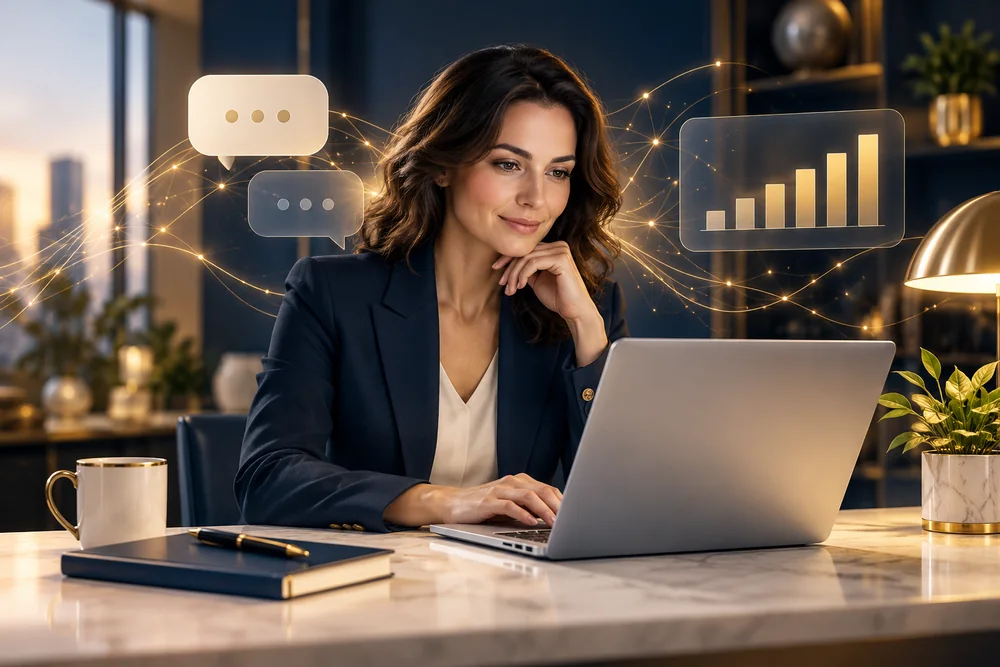 Sprint AI illustrative business visual