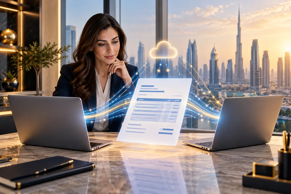 Sprint E-Invoicing illustrative business visual