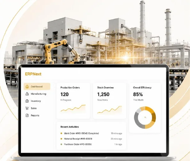 Sprint Manufacturing illustrative business visual