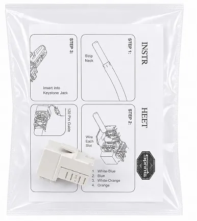 [Sprint Premium] SprintSc, Cat.6 Keystone Jack (SS2013CEMH)