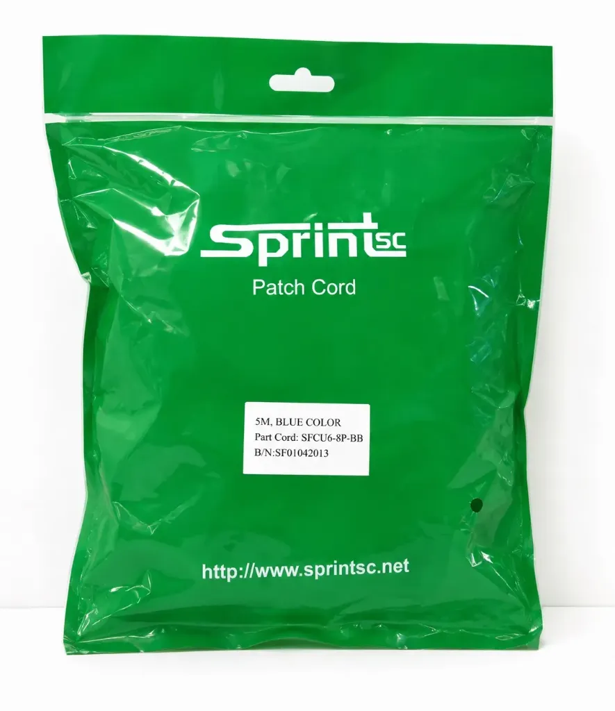 SprintSc, Cat.6 UTP Patch Cord 05m, Blue (SFCU68P05MBB)
