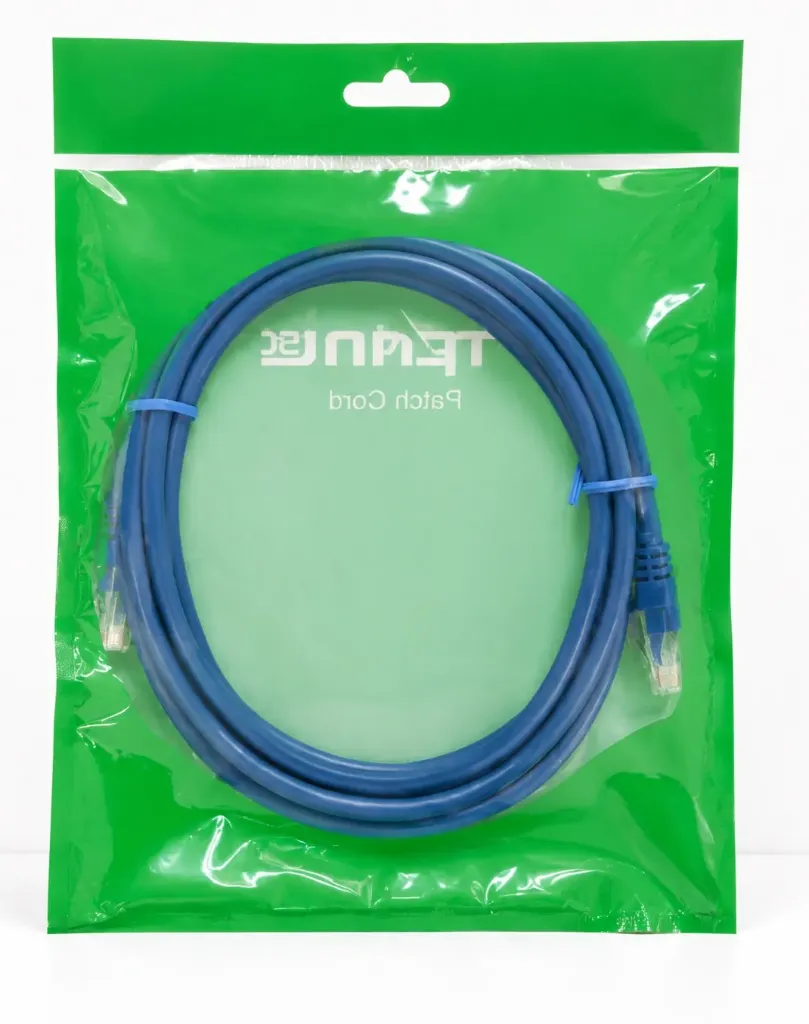 SprintSc, Cat.6 UTP Patch Cord Full Copper 2m, Blue (SFCU68P2MBB)
