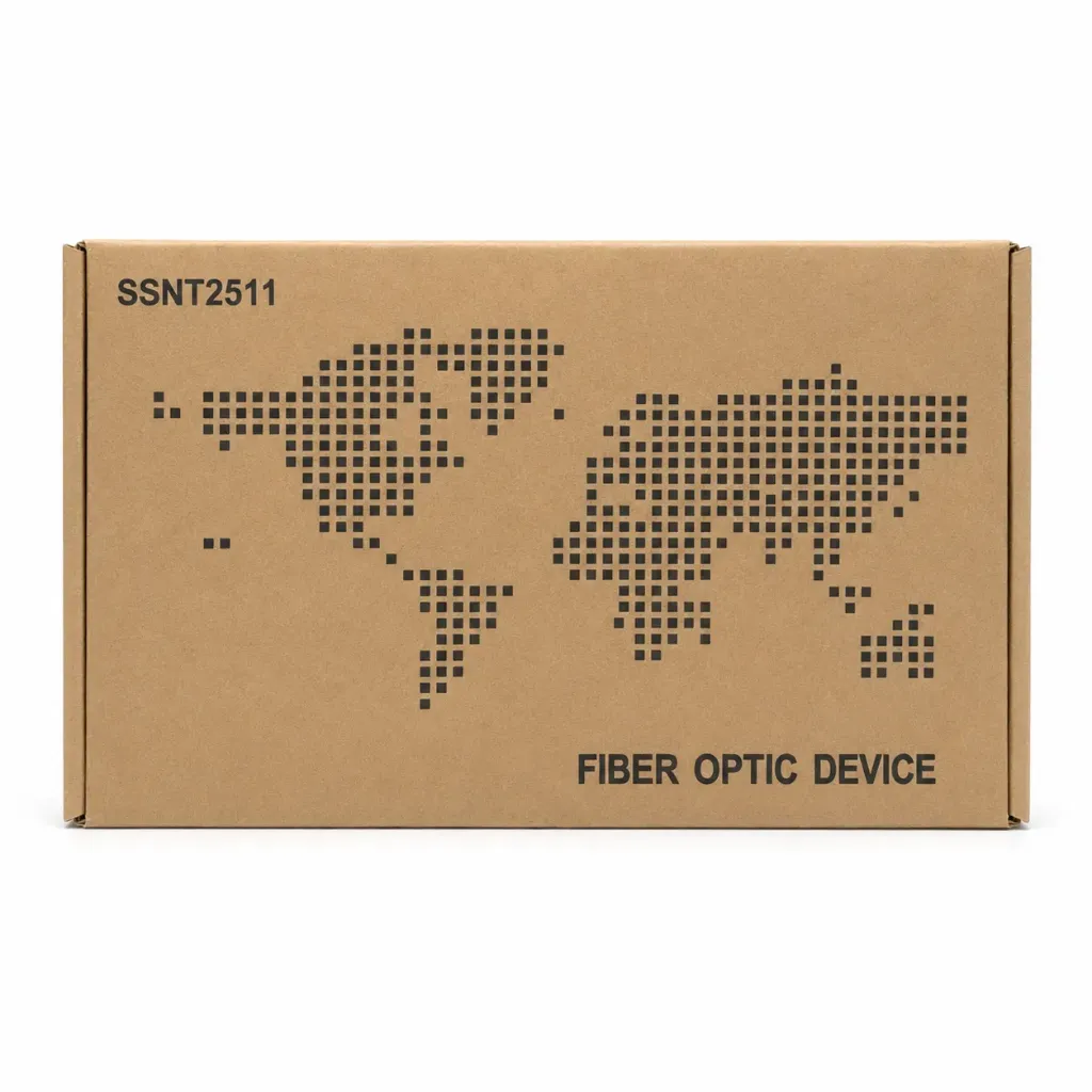 SprintSc, Fiber Optics Media Convertor, 10/100Base-T to 100Base-F, 1FX + 4TP ports, multi-mode, 2km, SC, standalone, external power supply (SSNT2511)