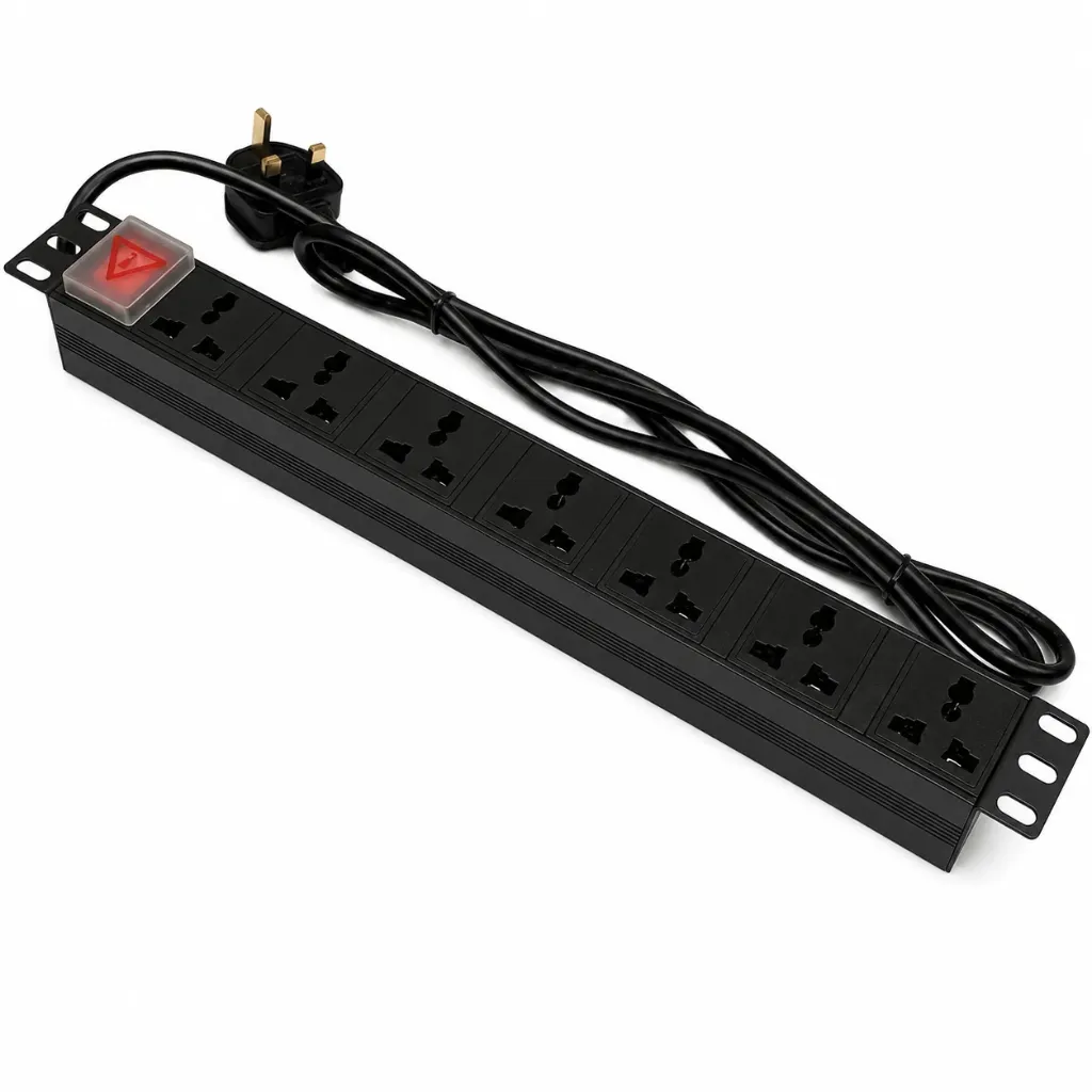 [Sprint Premium] SprintSc,1U 8ways Multi-Series Universal Sockets with  EURO Pin (3Pin square type)