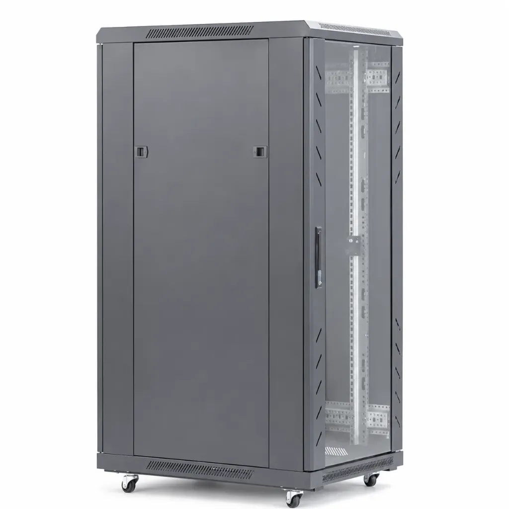 [Sprint Premium] SprintSc, 22U 600X800MM, Free Standing Rack -  Flat pack - Black (SWFSNC6822U)