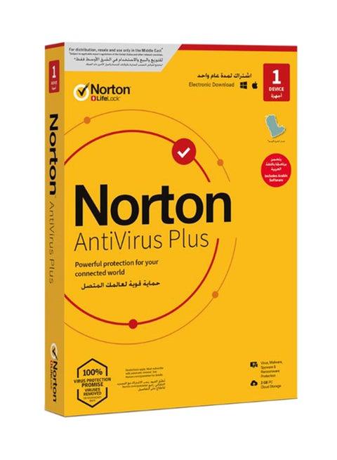 Norton 360 Antivirus Plus 2020 Internet Security And Antivirus - 1 Device Yellow