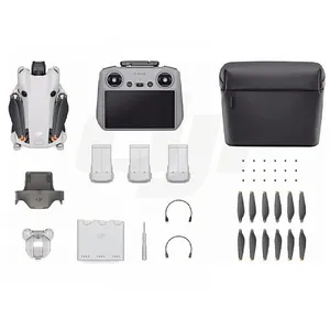 DJI Mini 4 Pro Fly More Combo Plus (DJI RC 2), 1/1.3" CMOS Sensor, ActiveTrack 360° Technology, Two-Way Charging Hub, 3x Intelligent Flight Battery Plus, Type-C to Type-C PD Cable | MT4MFVD