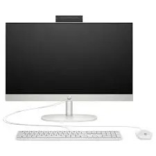Hp All-in-One (2024) Desktop With 23.8-Inch FHD Display, Core i5-1335U Processor/32GB RAM/1TB SSD/Intel Iris Xe Graphics/Windows 11 Pro English Shell White
