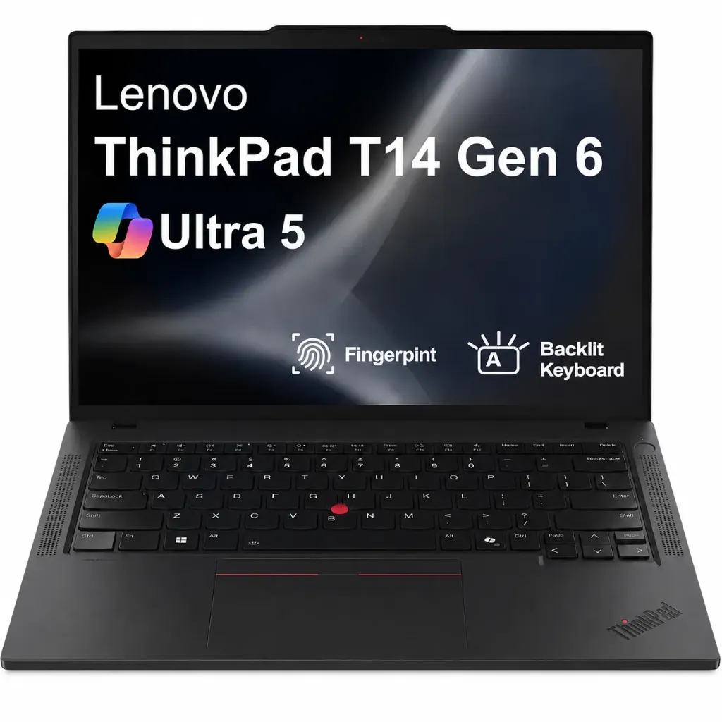 [T14 G6] Lenovo ThinkPad T14 Gen 6, Ultra 5 225U,  16GB DDR5, 512GB SSD, 14" WUXGA IPS Display, Dos, 21QDS3SL00