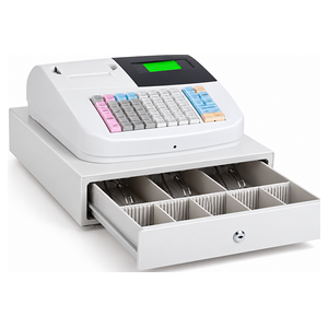 Marker Unisan A5 Cash Register/ R mode/ LCD Operator display/ 8 digits 7seg LED customer display General Purpose Cash Register