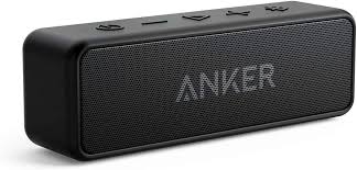 Anker Speaker, Bluetooth with 12W Stereo Sound, Bluetooth 5, Bassup, IPX7 Waterproof, 24-Hour Playtime, Wireless Stereo Pairing, Speaker for Home, Outdoors, Travel