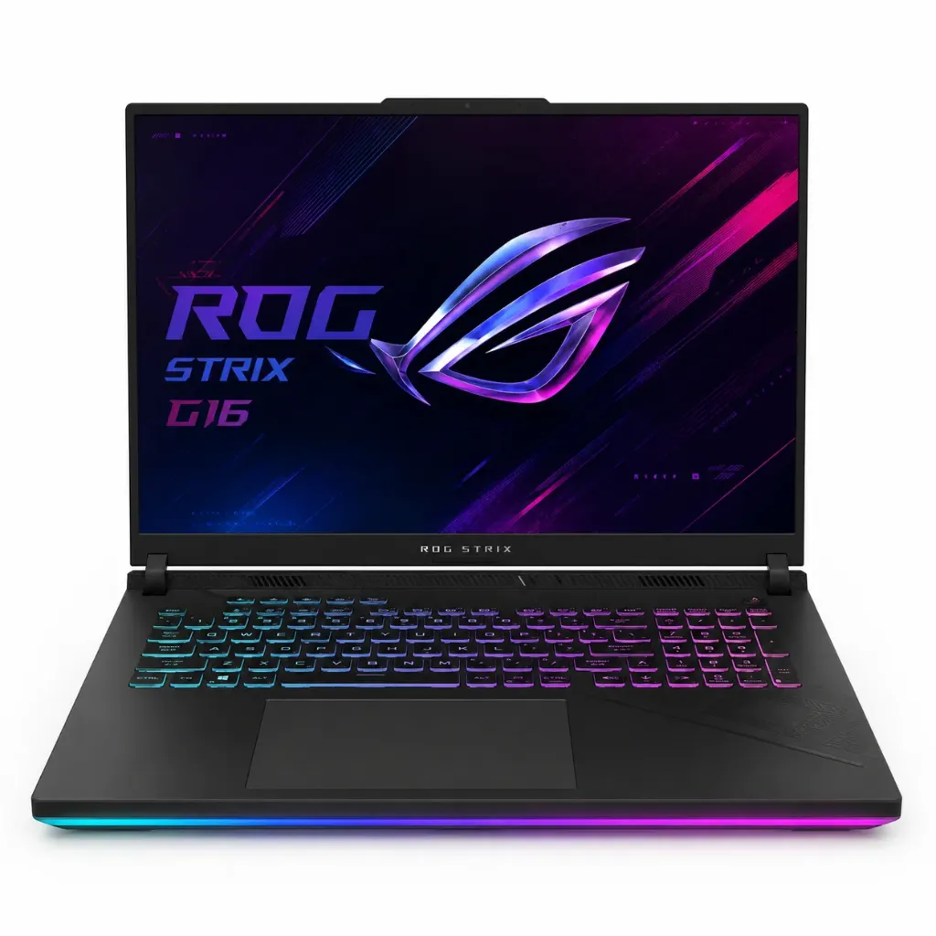 [ROG STRIX G16] ASUS ROG Strix G16,  AMD Ryzen 9 HX, 16GB Ram, 1TB SSD, 16", RTX 5070, Dos, 1Year