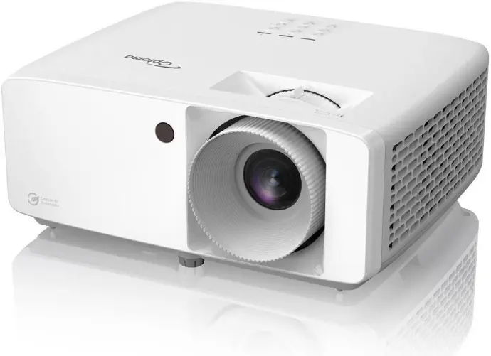 Optoma ZH420 Laser Projector, 4,300 Lumens, Full HD (1920 x 1080) Resolution, DLP Display Technology, 1.073B Displayable Colors, 1.3x Zoom, 30,000H Laser Life, White