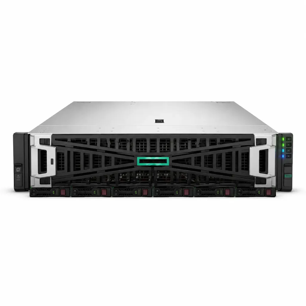 [ProLiant DL380 Gen11] HPE ProLiant DL380 Gen11, Xeon Gold 6454S, HPE 64GB (2x32GB) RDIMM x8, 8x2.4TB SAS, MR408i-o