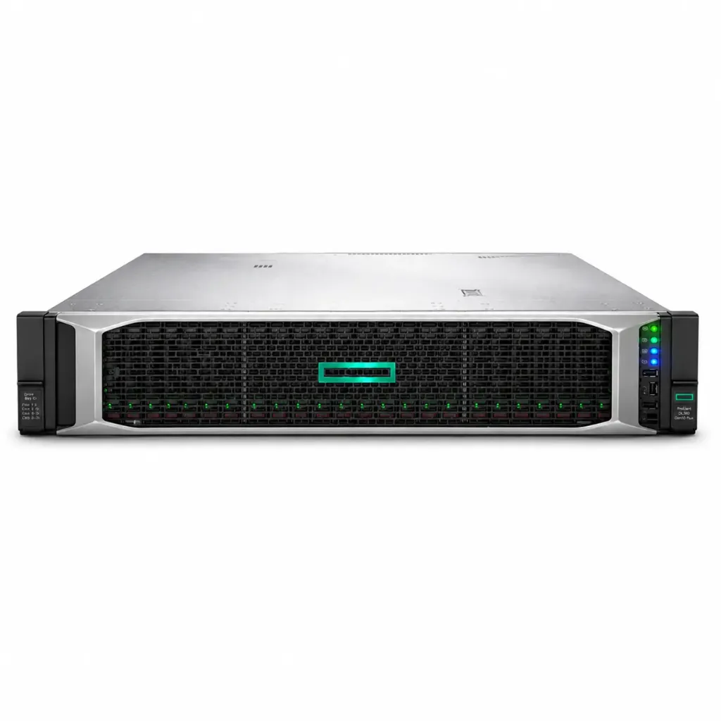 [ProLiant DL380 Gen10 Plus] HPE ProLiant DL380 Gen10 Plus, 2x Xeon Platinum 8380, 512GB, 4x7.6TB SATA SSD, 10GbE