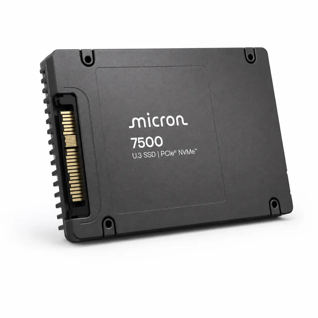 [Pro 7500] Micron Pro 7500 3.8TB NVMe U.3 SSD with caddy for Dell R770
