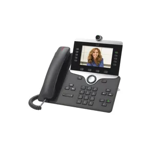 [CP-8865-K9] Cisco 8865 IP Phone, 5" Display, HD audio, USB port, complete with expansion module