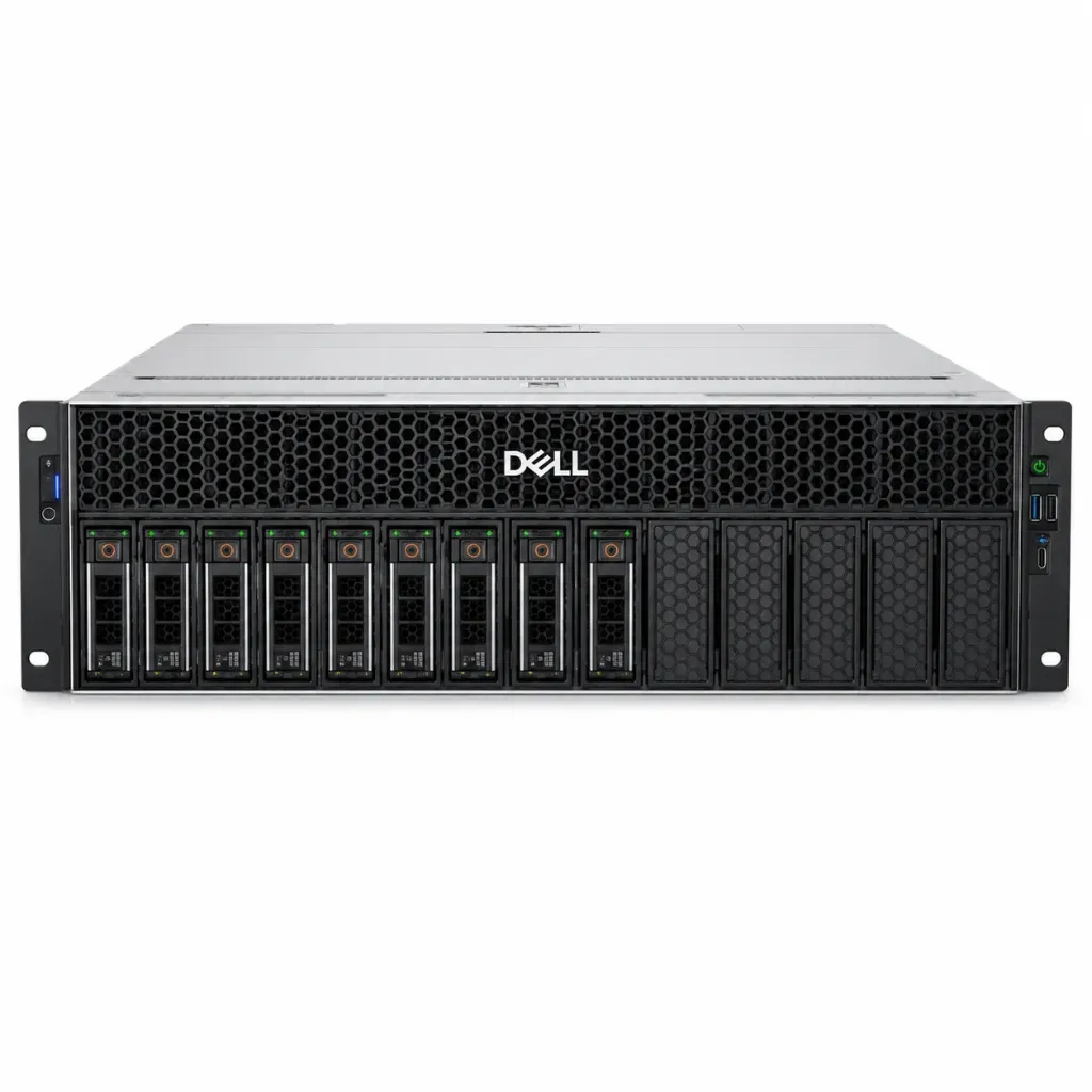 Dell PowerEdge R760xs, 2x Xeon Silver 4510, 128GB, 2x480GB SSD + 4x8TB NLSAS + 2x3.84TB SSD, PERC H755