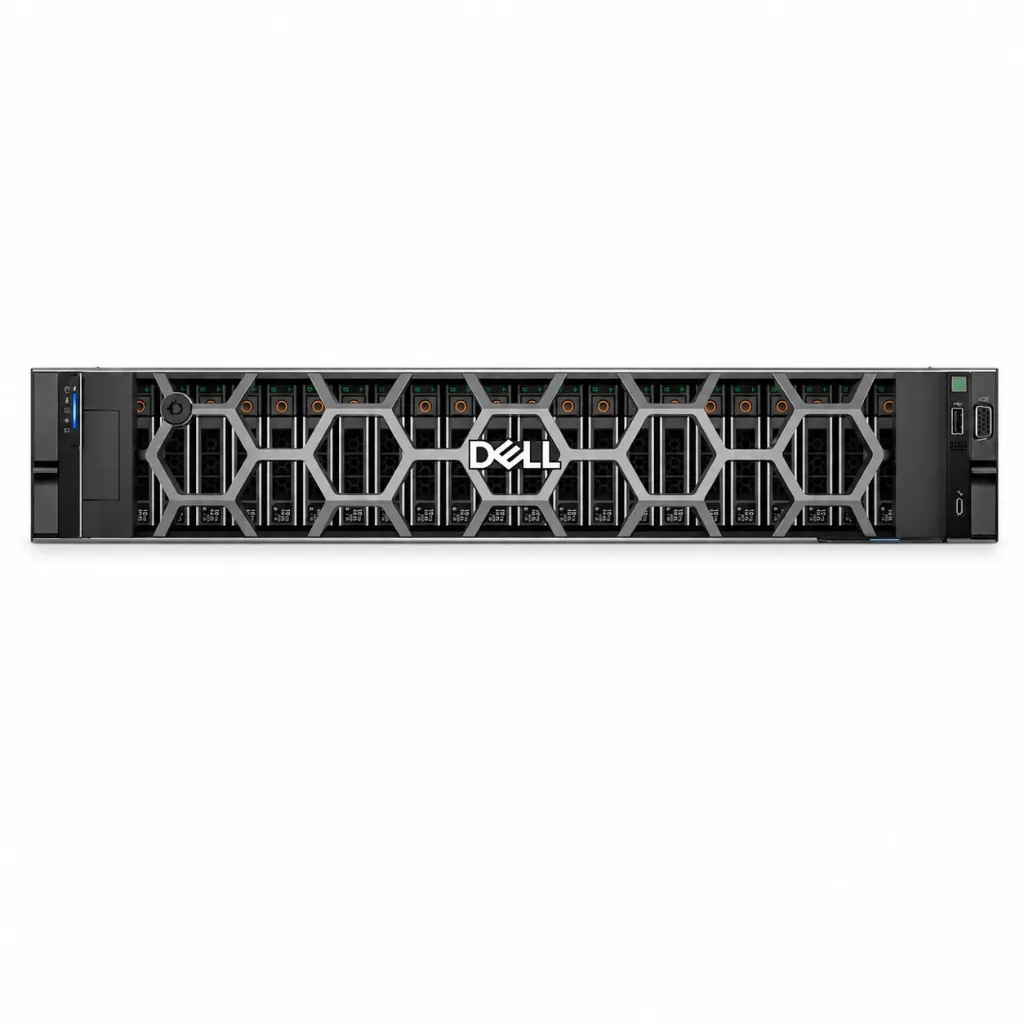 Dell PowerEdge R760, 2x Xeon Gold 6430, 256GB, 2x 3.84TB SSD, 2x 480GB, PERC H755, 10GbE
