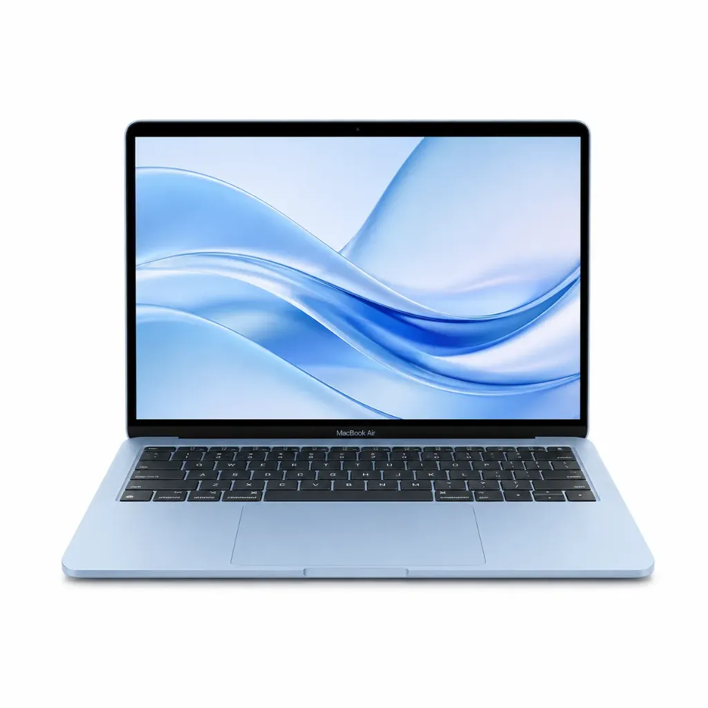 Apple MacBook Air 13", M4 Chip 10-Core CPU 10-Core GPU, 24GB Ram, 512GB ssd, Blue, MC6V4