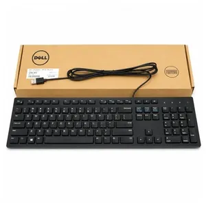 Dell KB216, Wired Keyboard Eng- Arabic (QWERTY) - Black