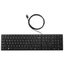 HP 320K, Wired Keyboard for Desktop, Black