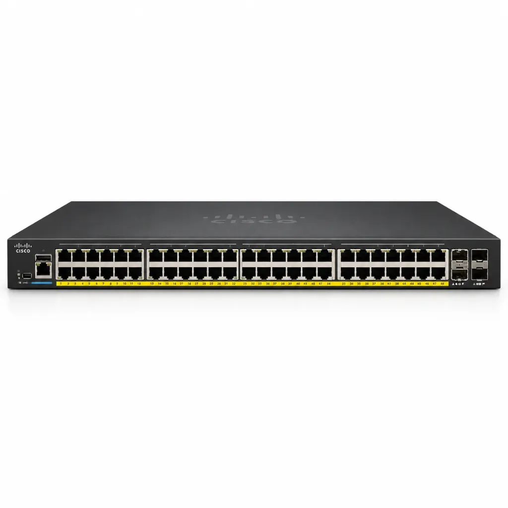 Cisco Network Switch, C1000-48T-4G-L, 48 Ports with 4x 1g uplinks