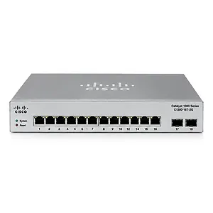 Cisco Network Switch, C1300-16T-2G,16 Ports with 2x 1g uplinks