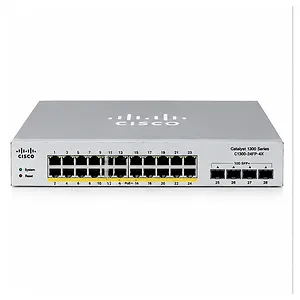 Cisco Network Switch, C1300-24FP-4X, 24 Ports with 4x 10g sfp+ uplinks