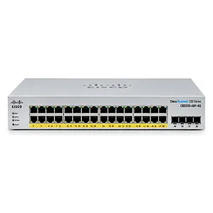 Cisco Network Switch, CBS250-48P-4G, 48 Ports with 4x 1g uplinks
