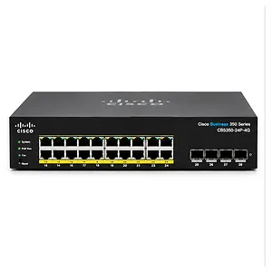 [CBS350-24P-4G] Cisco Network Switch, CBS350-24P-4G, 24 Ports with 4x 1g uplinks
