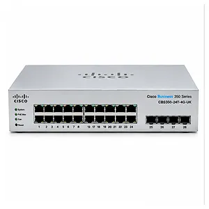 [CBS350-24T-4G-UK] Cisco Network Switch, CBS350-24T-4G-UK, 24 Ports with 4x 1g uplinks