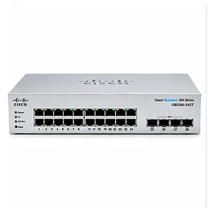 [CBS350-24XT] Cisco Network Switch, CBS350-24XT, 24 Ports with 4x 10g sfp+ uplinks