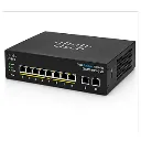 Cisco Network Switch, CBS350-8FP-2G-UK, 8 Ports with 2x 1g uplinks
