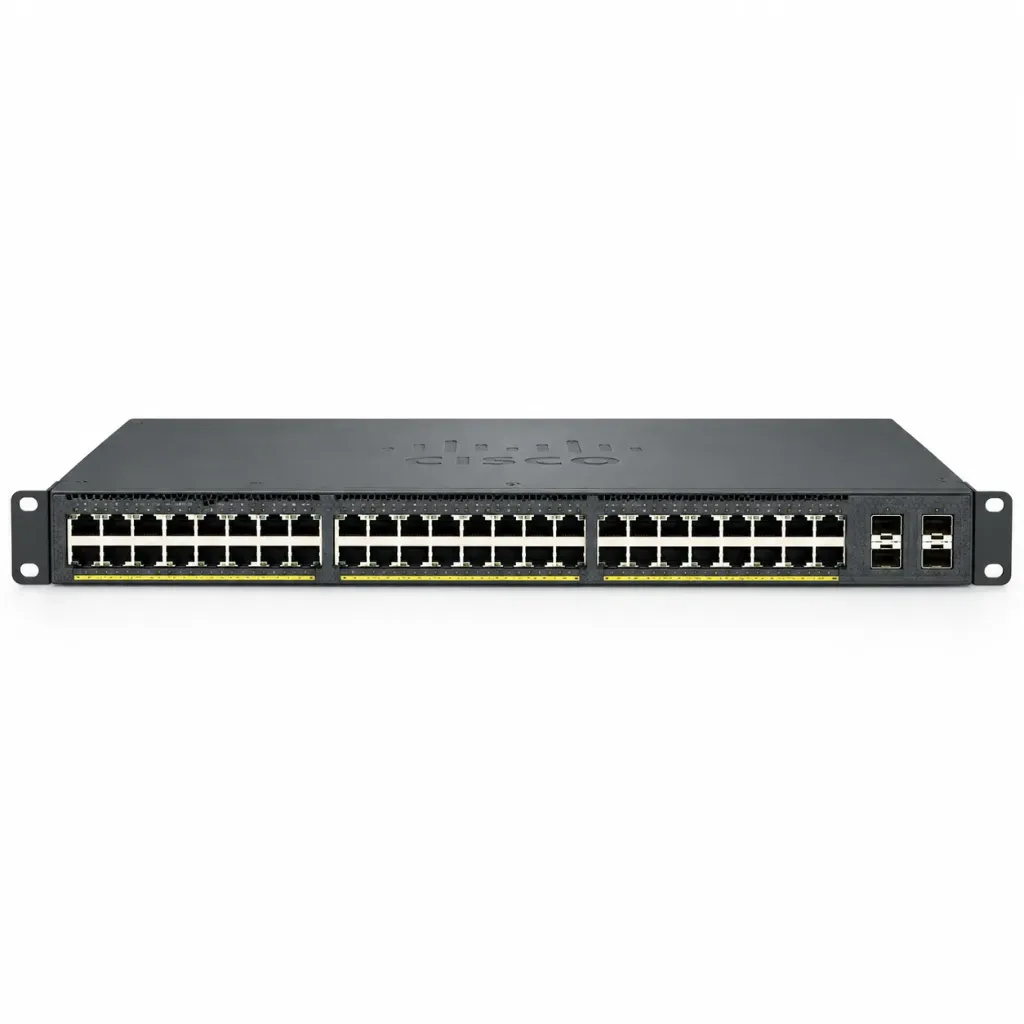 [WS-C2960X-48LPS-L] Cisco Network Switch, WS-C2960X-48LPS-L, 48 Ports