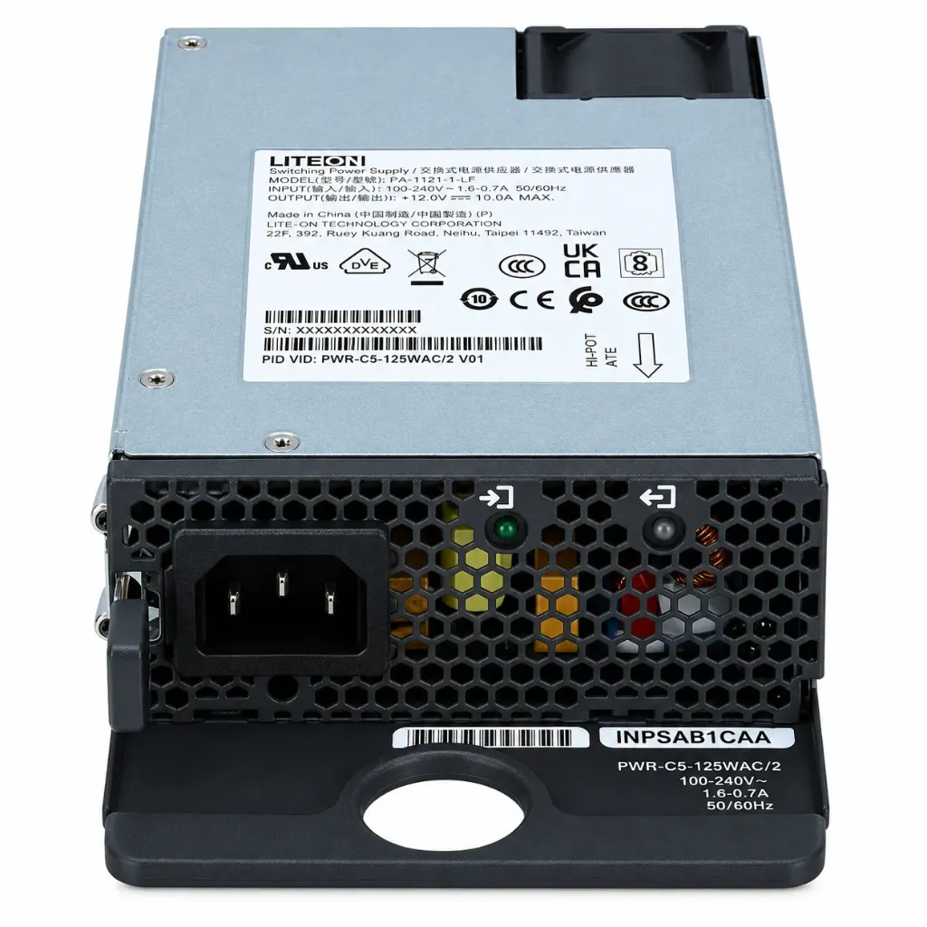 [PWR-C5-125WAC/2] Cisco Power Supply, PWR-C5-125WAC/2, Wi-Fi 5 / 802.11ac wireless