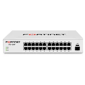 [FS-124F] Fortinet Network Switch, FS-124F, 24 Ports