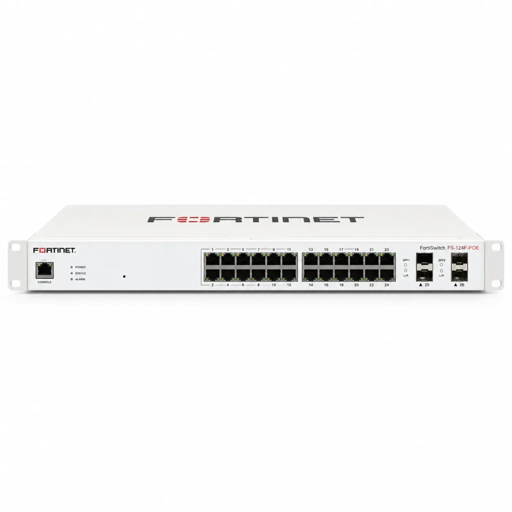 [FS-124F-POE] Fortinet Network Switch, FS-124F-POE, 24 Ports