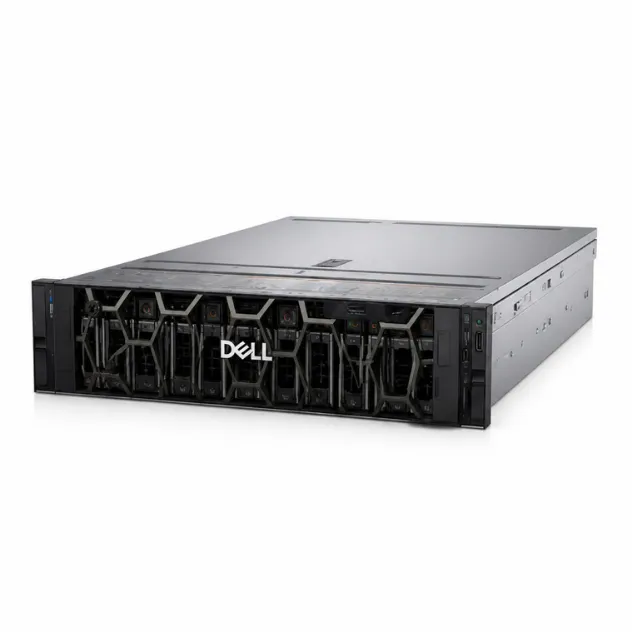 Dell PowerEdge R760, 2X Intel Xeon Gold 6526Y, 64GB DDR5, PERC H965i, 1X 2.4TB 10K SAS 12G 2.5" Hot-Plug HDD, 1X 6.4TB U.2 Gen4 NVMe Mixed-Use SSD, BOSS-N1 + 2X 480GB M.2 NVMe RAID1, Broadcom 5720 Quad-Port 1GbE OCP 3.0, NVIDIA ConnectX-6 Lx Dual-Port 10/25GbE SFP28, 25GbE SR + 10GbE SR optics as required, 6x VHP fans, 2X1400W Platinum Hot-Plug PSU 1+1, iDRAC9 Enterprise, standard bezel, ReadyRails sliding rails, no OS, TPM 2.0, 3-Year
