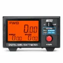 NISSEI DG-503 Digital RF Power Meter LCD 3.5" Short Wave SWR VSWR Meter HF 1.6-60MHz & VHF/UHF 125-525MHz 1-200W for Two Way Radio