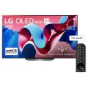 LG 77 Inch OLED evo C4 Smart 4K TV AI Magic remote Dolby Vision webOS24 Black