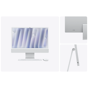 [IMAC] iMac, MWUU3 M4 24 inch 10CPU 10GPU 16GB 256GB Silver