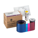 Datacard Entrust 525100-004-S100 YMCKT Color Ribbon Kit 500 images for Sigma Series