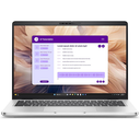 Dell Pro 14 Plus, U7 255U, 16GB RAM, 512GB SSD, RJ-45, Ubuntu, IR Cam & Mic, WLAN + BT, 14.0" FHD+, AR Backlit Kb, 1YEAR