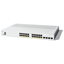 Cisco Catalyst C1300-24P-4G is a fixed, enterprise-class Layer 3 managed Gigabit Ethernet access switch