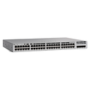 Cisco C9200L-48P-4G-E, 48 Gigabit PoE+ access ports and four Gigabit SFP uplinks