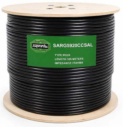 [Sprint Premium] SprintSc RG-59 CCS, 20AWG Reel 305m (SARG5920CCSA )