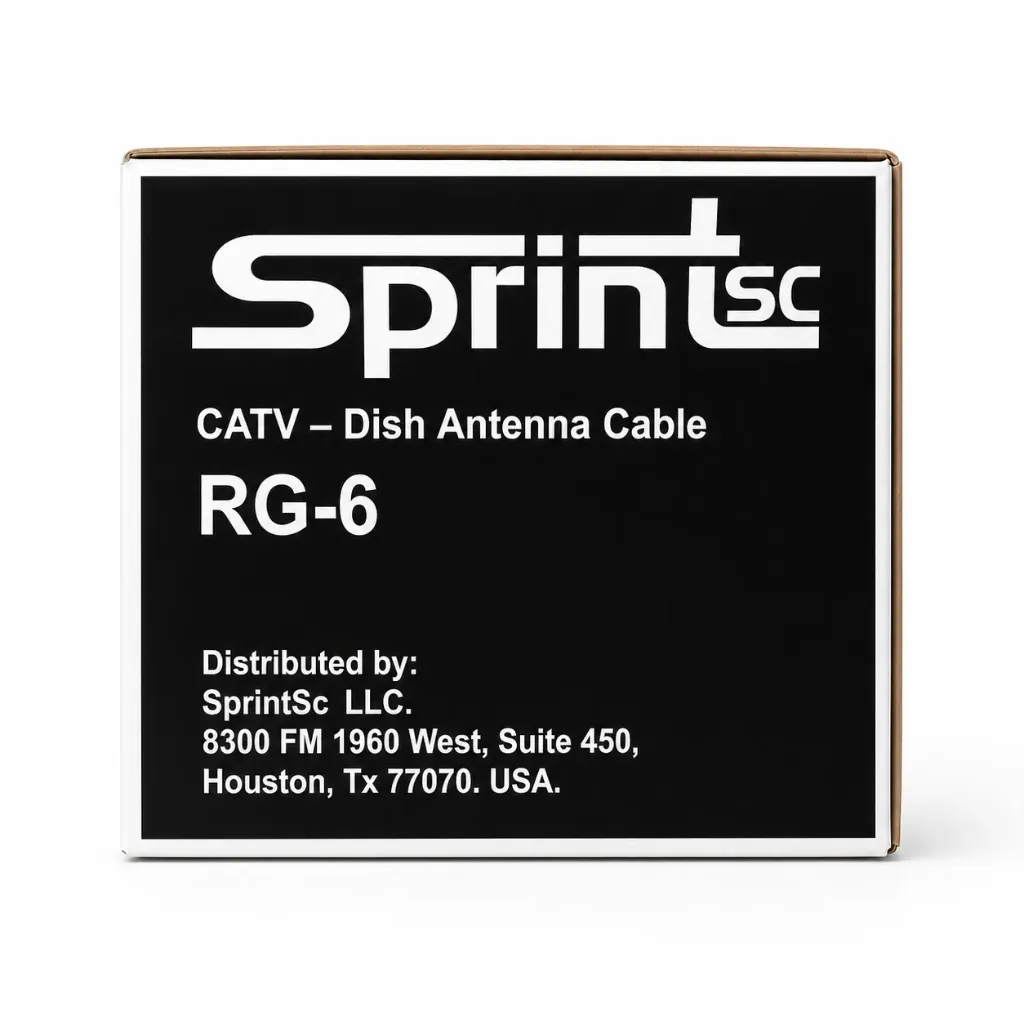 [Sprint Premium] SprintSc, RG-6 CATV Cable, 18AWG (SARG6CCAFAL)