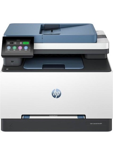 HP Color LaserJet Pro MFP 3303fdw Printer, Print Speed Up to 25 ppm, Ethernet, USB, Wi-Fi, Dynamic Security Enabled, 100 Sheets Output Tray, 4.3" Diagonal Color TFT Display 