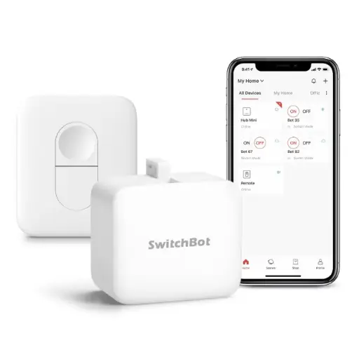 Smart Bot – Voice & App Controlled Automation for Switches, Buttons, and Home Devices – Compatible with Alexa, Google Assistant, Siri, IFTTT